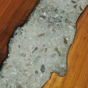 Masă consolă Lemn de tec 100 x 35 x 75 cm - Img 2