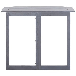 Masă de balcon pliabilă, 90x50x74 cm, lemn masiv de acacia - Img 4