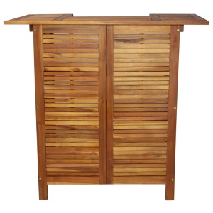 Masă de bar, 110 x 50 x 105 cm, lemn masiv de acacia - Img 8