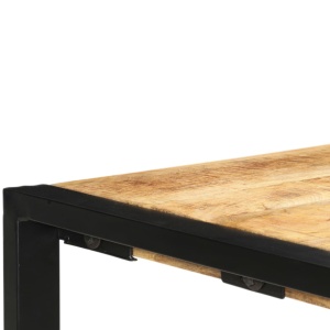 Masă de bar, 110 x 60 x 110 cm, lemn masiv de mango - Img 4
