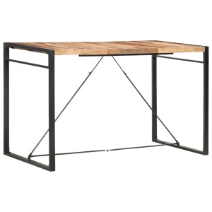 Masă de bar, 180 x 90 x 110 cm, lemn masiv de sheesham - Img 6