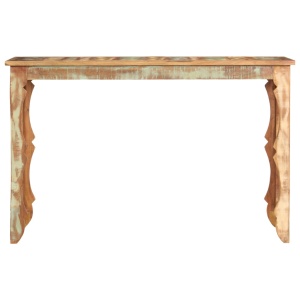 Masă de bucătărie, 120 x 60 x 76 cm, lemn masiv reciclat - Img 2