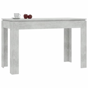 Masă de bucătărie, gri beton, 120 x 60 x 76 cm, PAL - Img 3