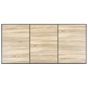 Masă de bucătărie, stejar, 200 x 100 x 75 cm, MDF - Img 4
