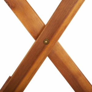 Masă de grădină pliabilă, 90 x 75 cm, lemn masiv de acacia - Img 11