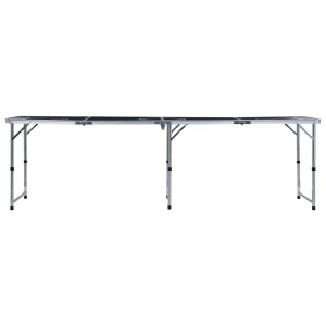 Masă de joc cu bere tip ping pong, pliabilă, negru, 240 cm - Img 3