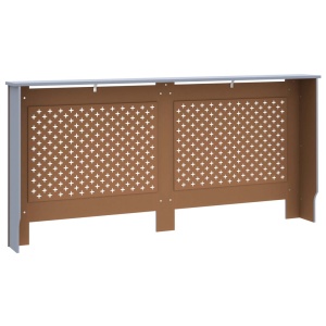 Mască pentru calorifer, antracit, 172 x 19 x 81 cm, MDF - Img 8