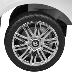 Mașină pentru copii fără pedale Bentley Alb - Img 8