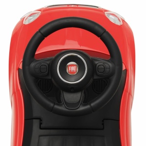 Mașinuță fără pedale Fiat 500 Roșu - Img 6