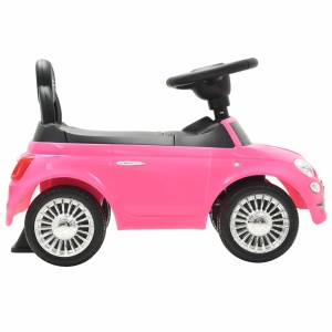 Mașinuță fără pedale Fiat 500 Roz - Img 8