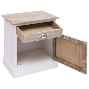 Noptiere, 2 buc., 38 x 28 x 45 cm, lemn de paulownia - Img 6