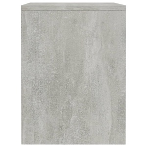 Noptiere, 2 buc., gri beton, 40 x 30 x 40 cm, PAL - Img 6