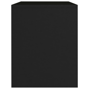 Noptiere, 2 buc., negru, 40 x 30 x 40 cm, PAL - Img 5