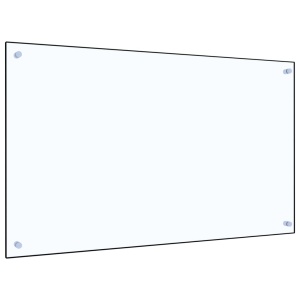 Panou antistropi bucătărie transparent 100x60cm sticlă securiz. - Img 2