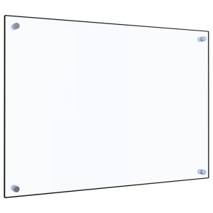 Panou antistropi bucătărie transparent 70x50cm sticlă securiz. - Img 2