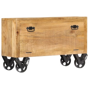 Pantofar, 86 x 35 x 55 cm, lemn masiv de mango - Img 11