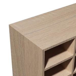 Pantofar, culoarea stejarului, 92 x 30 x 67,5 cm, PAL - Img 4