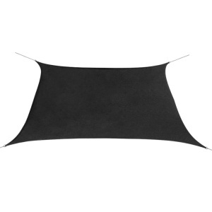 Parasolar din țesătură oxford, pătrat, 3,6 x 3,6 m, antracit