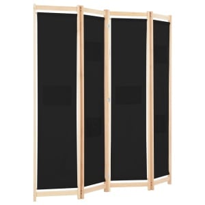 Paravan de cameră cu 3 panouri, 120x170x4 cm, textil - Img 3
