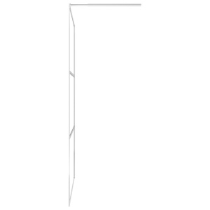 Paravan de duș walk-in, 80 x 195 cm, sticlă ESG transparentă - Img 6