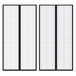 Perdea anti insecte cu benzi scai, 210 x 100 cm, 2 buc