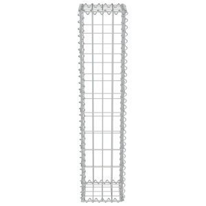 Perete gabion cu capace, 20x20x100 cm, oțel galvanizat - Img 4