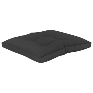 Perne de canapea din paleți, 2 buc., negru, material textil - Img 8