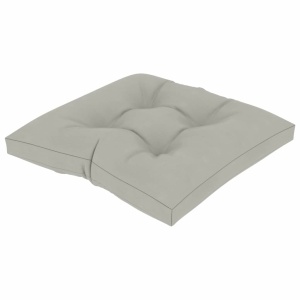 Perne de canapea din paleți, 3 buc., gri taupe, țesătură - Img 7