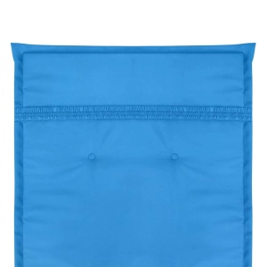 Perne scaun de grădină, 2 buc, albastru, 120 x 50 x 3 cm - Img 7