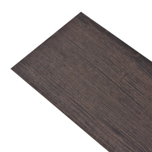 Plăci pardoseală autoadezive, maro inchis, 5,02 m², 2 mm, PVC - Img 8