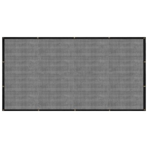 Plasă de remorcă, negru, 2,5 x 3,5 m, HDPE - Img 3
