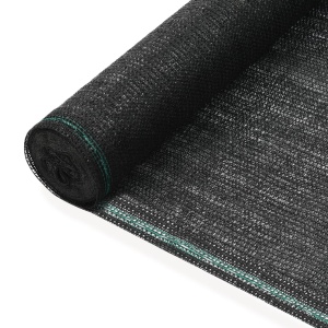 Plasă teren de tenis, negru, 1 x 25 m, HDPE