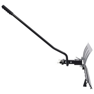 Plug de zăpadă pentru mașina tuns iarbă cu adaptor, 100 cm - Img 4