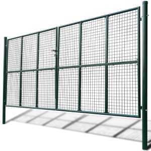 Poartă cu plasă pentru grădină 415 x 250 cm / 400 x 200 cm - Img 2