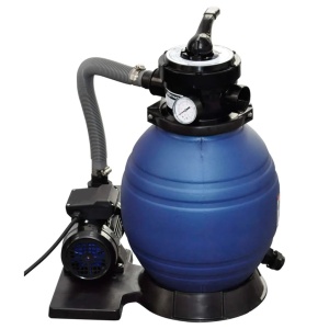 Pompe filtru cu nisip, 2 buc., 400 W, 11000 l/h - Img 3
