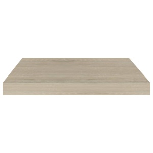 Raft de perete suspendat, stejar, 50x23x3,8 cm, MDF - Img 4
