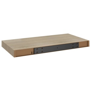 Raft de perete suspendat, stejar, 50x23x3,8 cm, MDF - Img 5