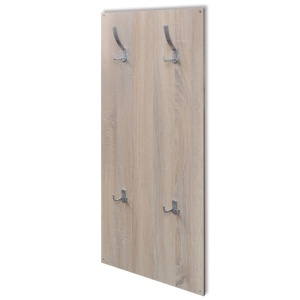 Raft incălțăminte Lemn Stejar Alb Set 3-in-1 - Img 3