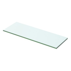 Rafturi, 2 buc., 50 x 12 cm, panouri sticlă transparentă - Img 2