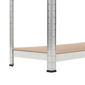 Rafturi de depozitare, 2 buc, 90 x 40 x 180 cm, MDF - Img 6