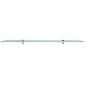 Rafturi suspendate, 2 buc., 100 x 20 cm, sticlă, 8 mm - Img 3