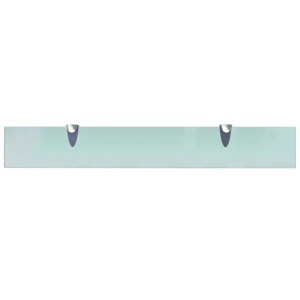 Rafturi suspendate, 2 buc., 70 x 10 cm, sticlă, 8 mm - Img 4