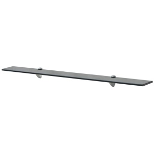 Rafturi suspendate, 2 buc., 90 x 20 cm, sticlă, 8 mm - Img 2