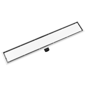 Rigolă de duș cu capac 2-in-1, 83 x 14 cm, oțel inoxidabil - Img 4