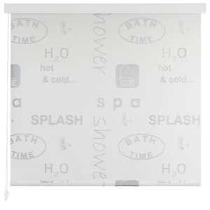 Roletă perdea de duș 100x240 cm Imprimeu Splash - Img 3