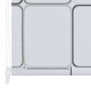 Roletă perdea de duș 160x240 cm Model pătrate - Img 5