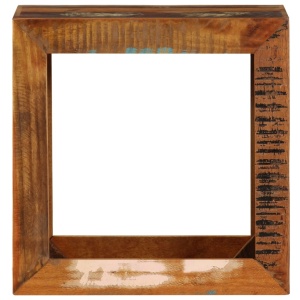 Scaun, 40x30x40 cm, lemn masiv reciclat - Img 2