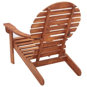 Scaun Adirondack, lemn masiv de acacia - Img 4
