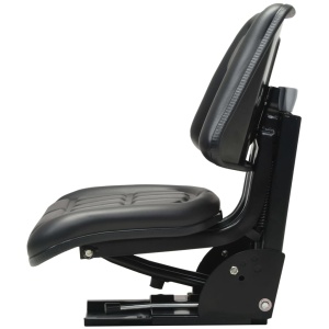Scaun de tractor cu suspensie Negru - Img 4