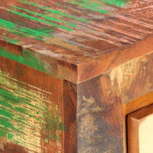 Servantă, 59 x 33 x 75 cm, lemn masiv reciclat - Img 3
